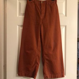 Free People High Waisted Wide Leg Jean
